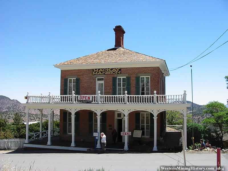 Virginia City, Nevada - Mackay Mansion.