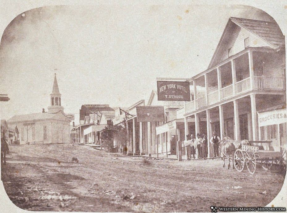 Nevada City, California ca 1856