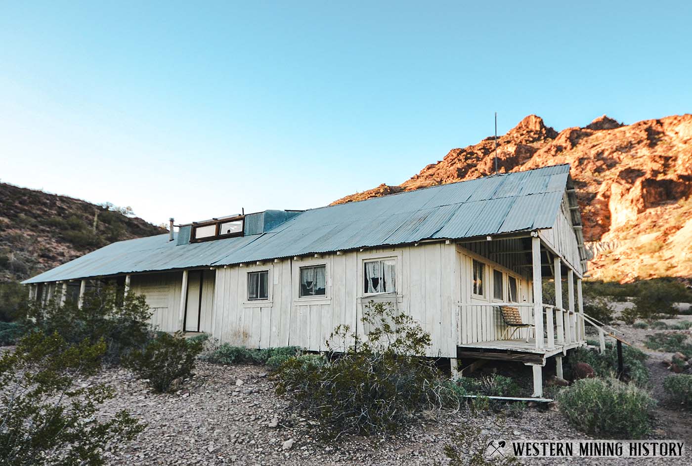 The Anteres mine cabin is the last remaining structure at Polaris (Owen Kennedy photo)