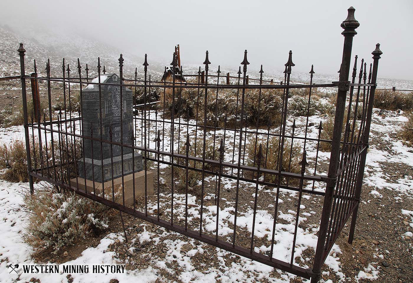 Ophir, Nevada cemetery