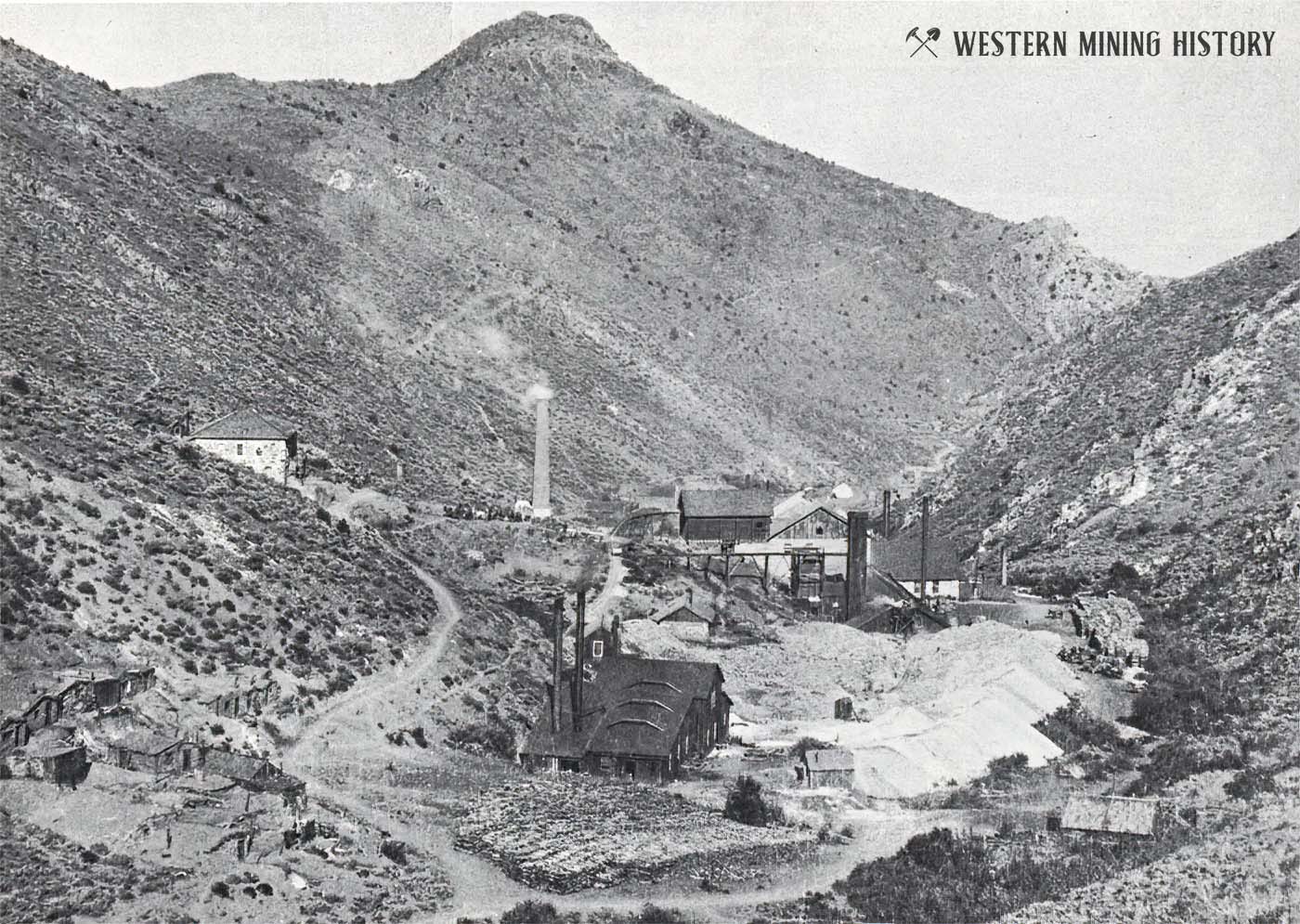 Murphy mine at Ophir, Nevada ca. 1880s