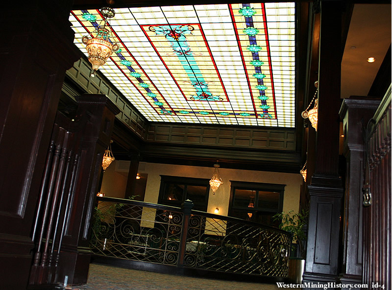 Interior view of the Geiser Grand Hotel - Baker City, Oregon