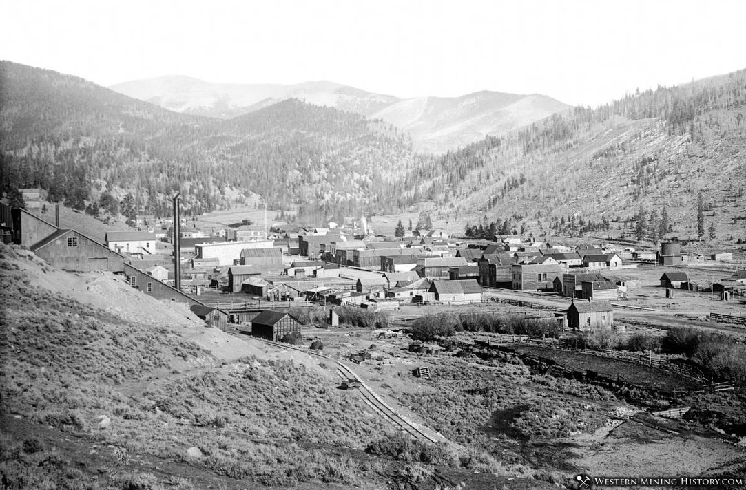 View of Pitkin, Colorado ca. 1900