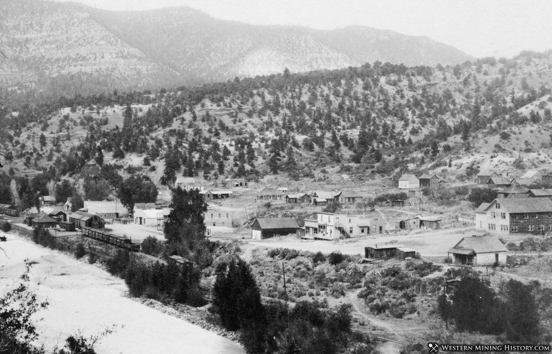 View of Placerville, Colorado ca. 1915