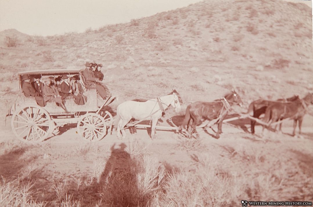 Stagecoach Arriving in Randsburg