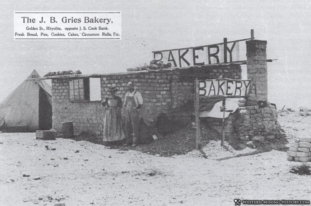Early Bakery at Rhyolite Nevada