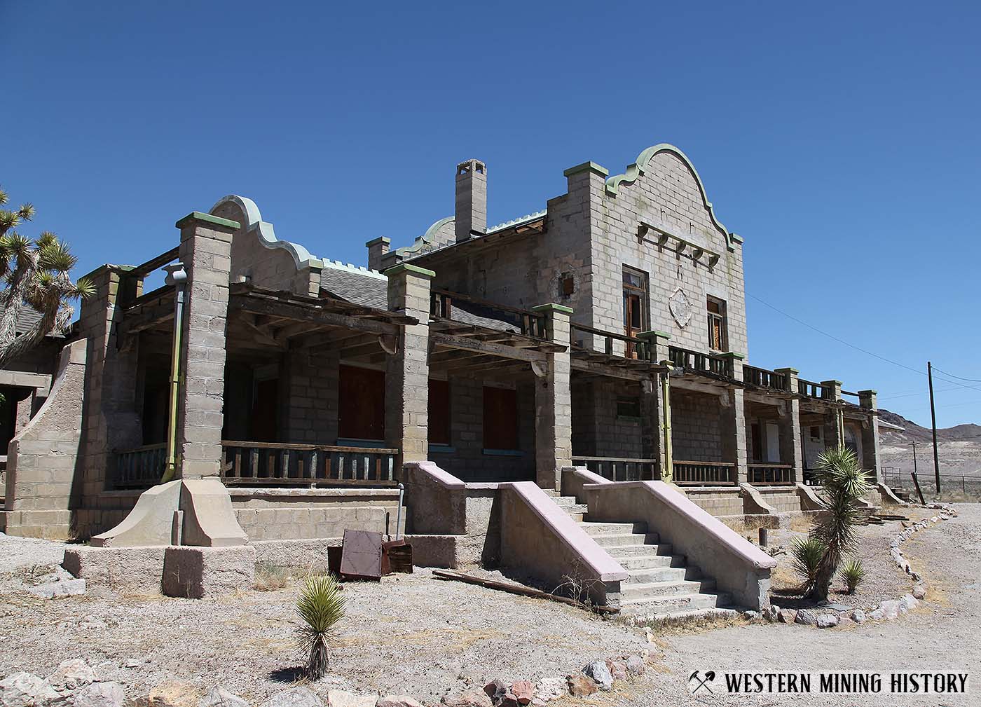 Las Vegas & Tonopah Depot at Rhyolite