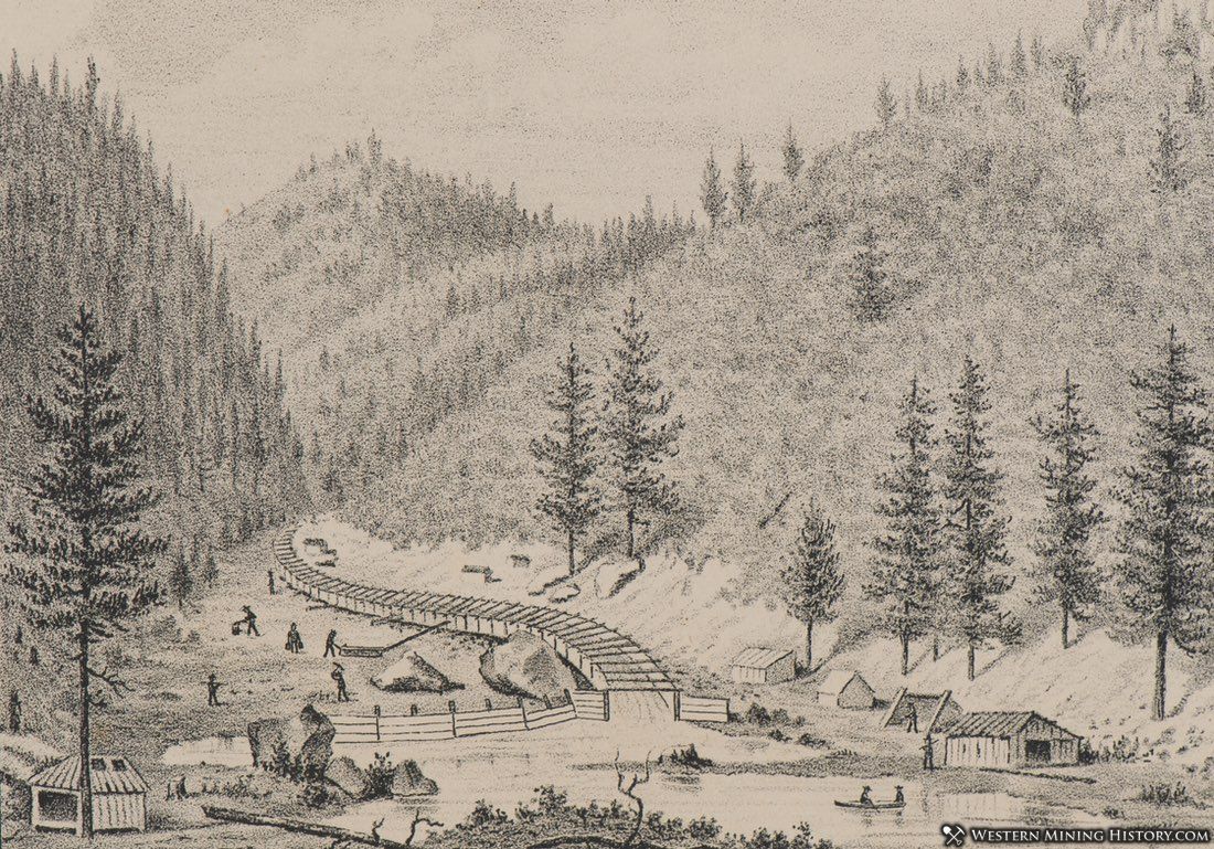 Illustration of Rich Bar in 1851