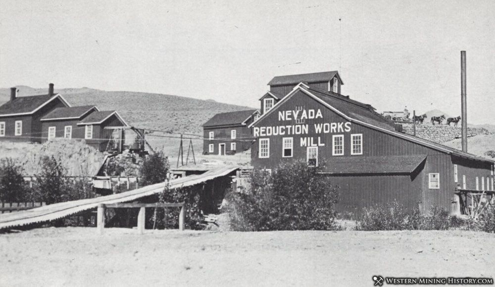Nevada Reduction Works (Rock Point Mill) at Dayton, Nevada