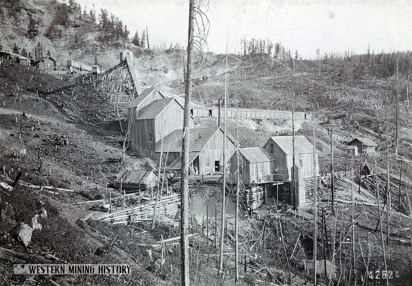Dewey Mine near Roosevelt, Idaho 1903