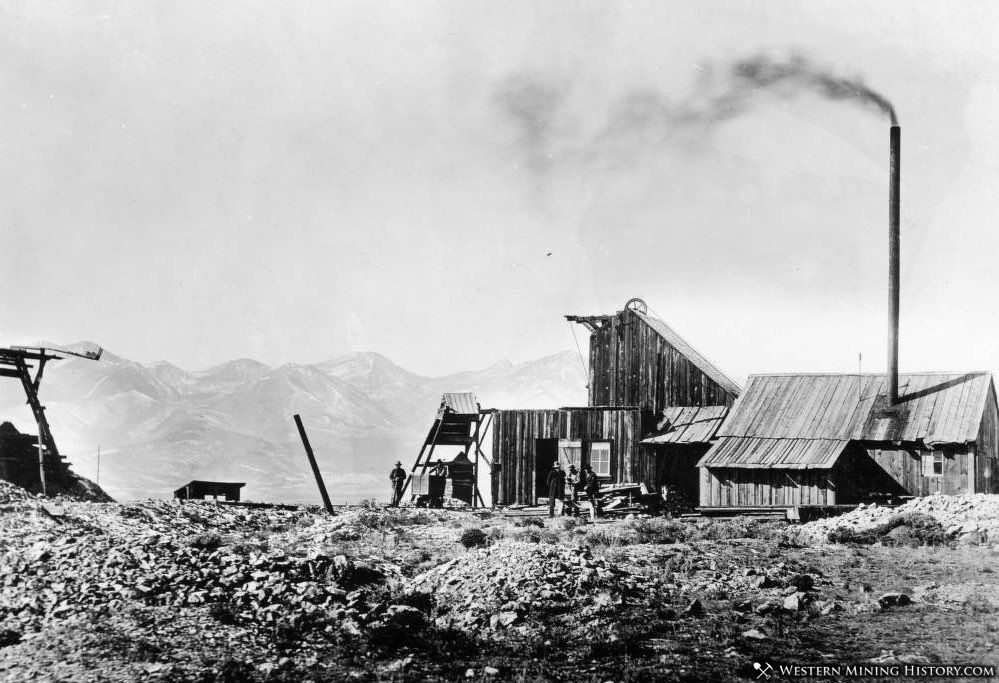 Rosita mine near Rosita, Colorado ca. 1880