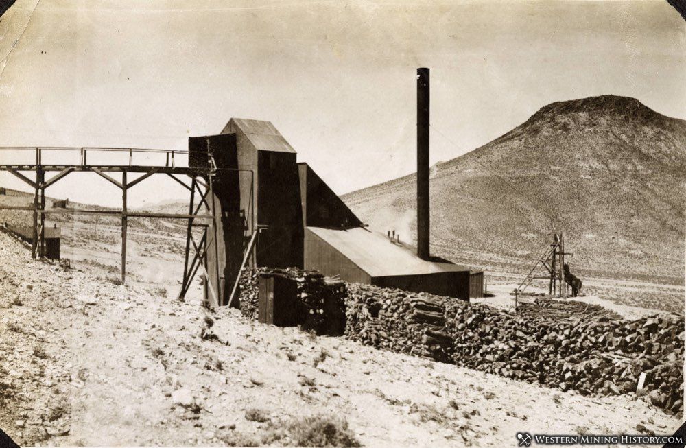 Mine at Round Mountain, Nevada ca. 1910