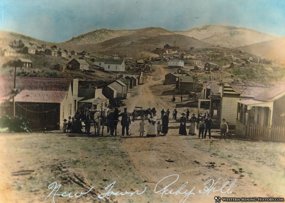 Ruby Hill Nevada ca. 1875