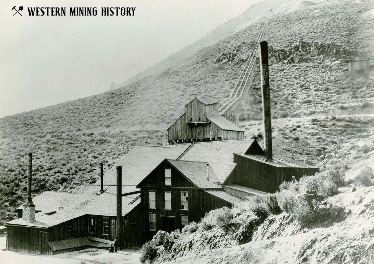 Sacramento Mill on Cedar Hill - Virginia City, Nevada