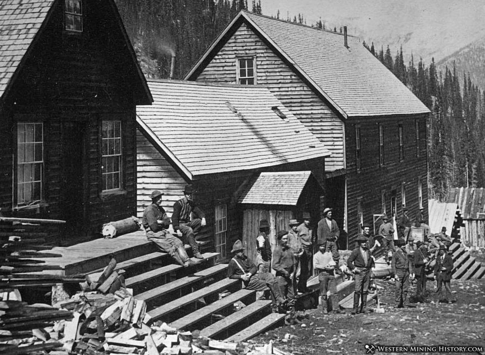 Mine crew at Saints John Colorado ca. 1880