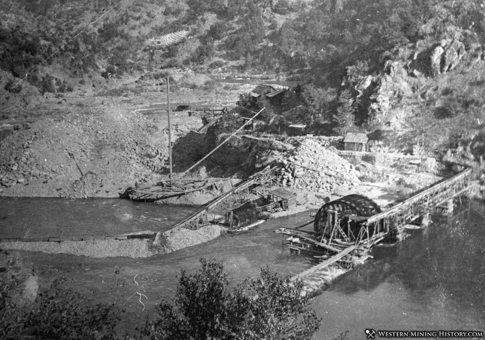 Placer Mining at Scott Bar ca. 1895