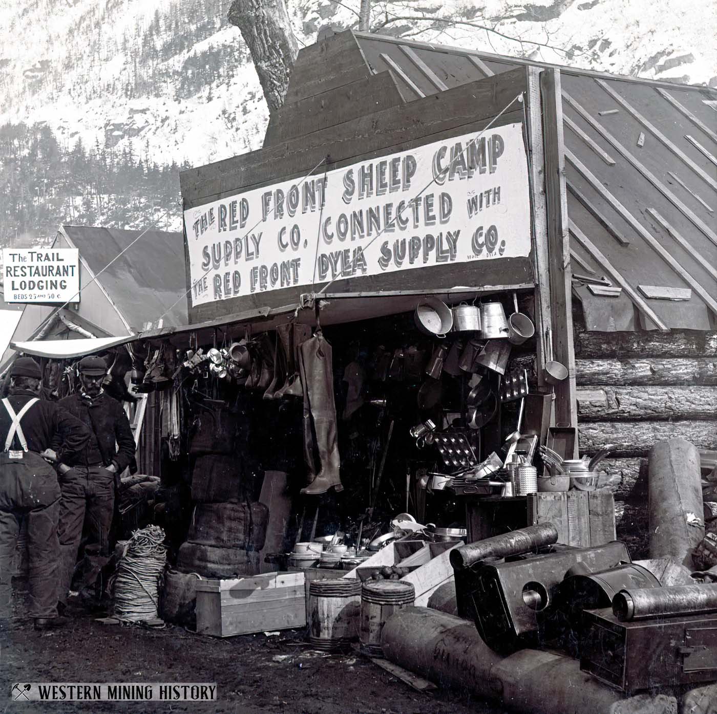 The Red Front Store - Sheep Camp, Alaska