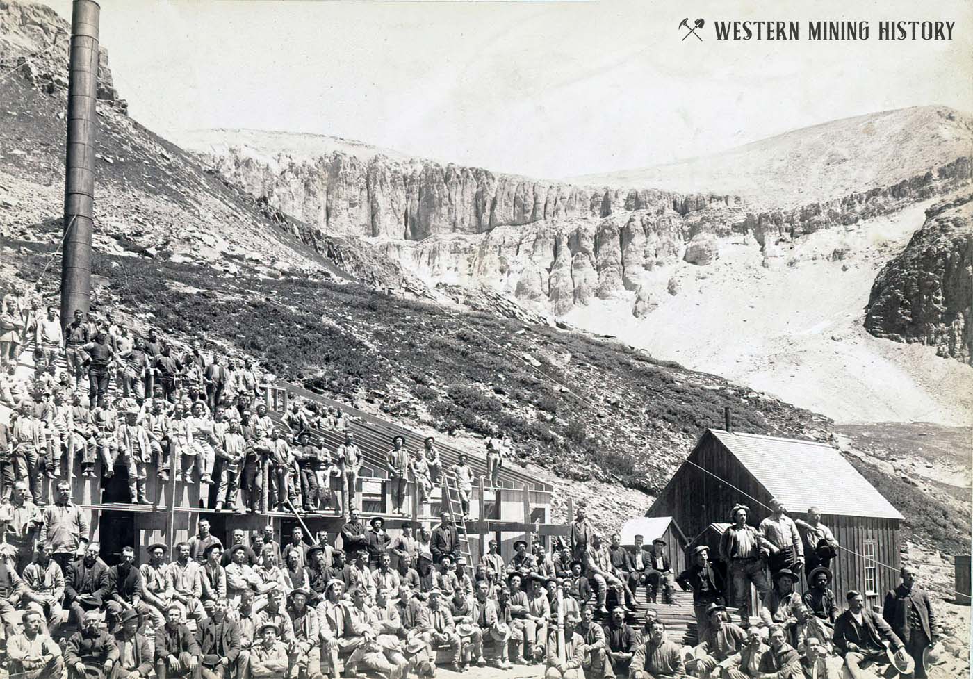 Sheridan mine at Marshall Basin ca. 1890