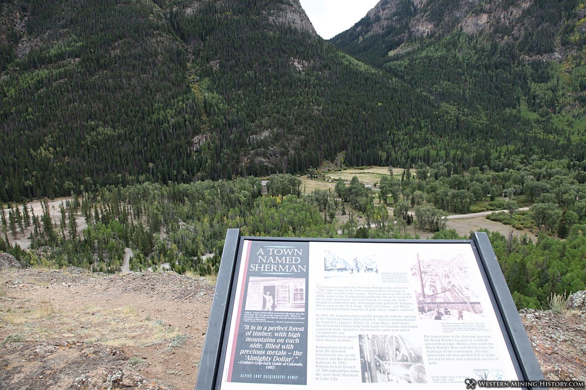 Sherman, Colorado town site 2009