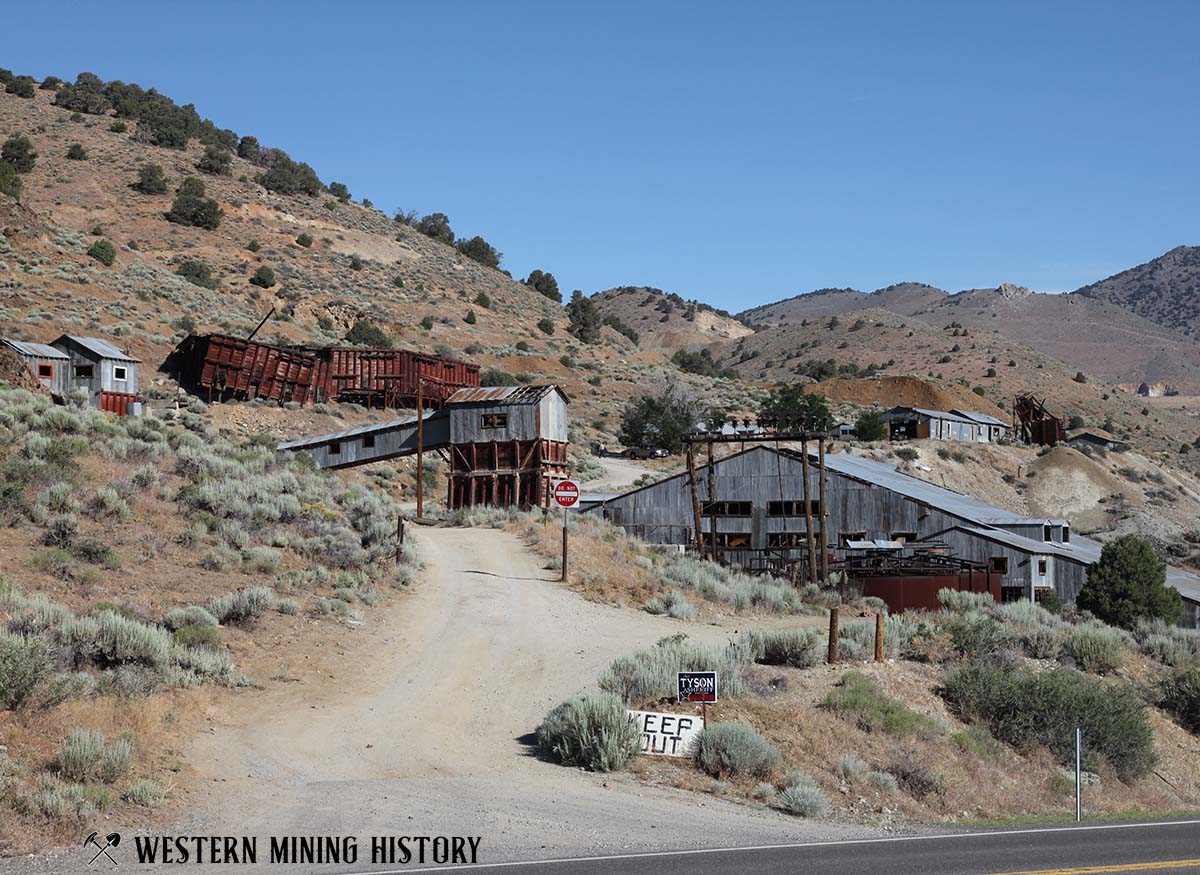 Historic Mill at Silver City Nevada