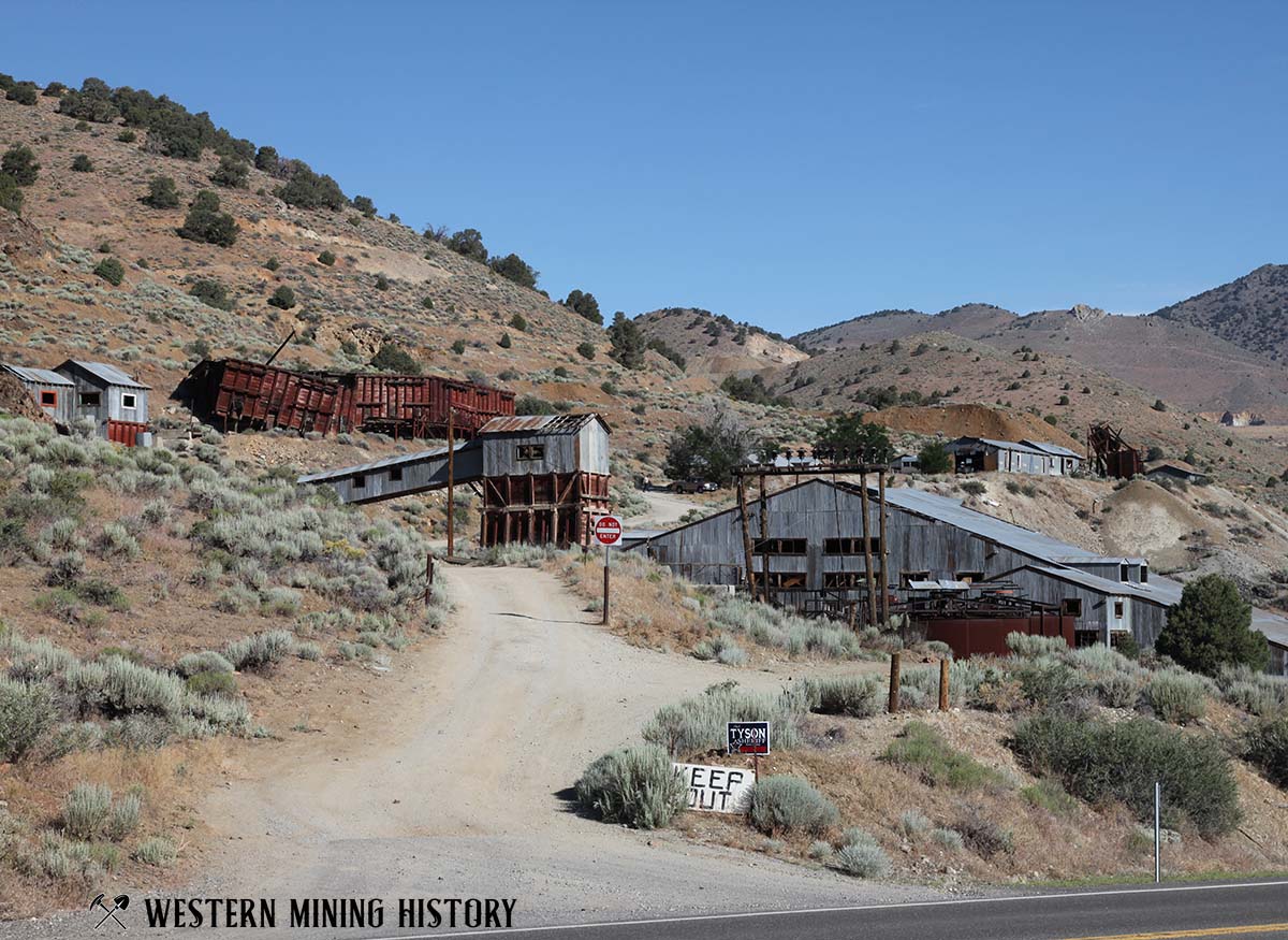 Historic Mill at Silver City, Nevada