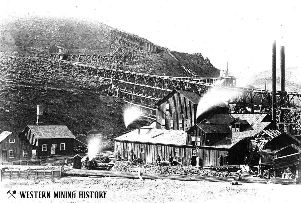 Trench Mill at Silver City 1877
