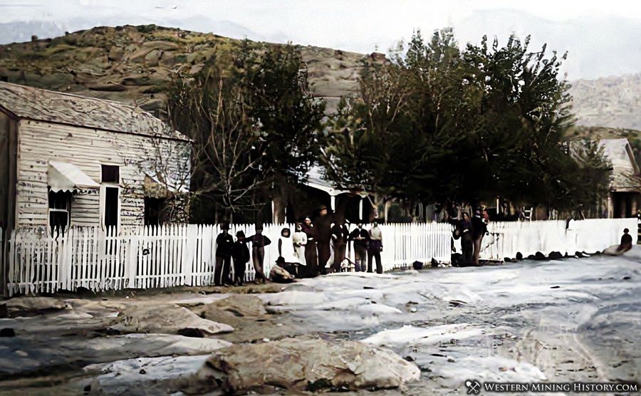 Silver Reef, Utah ca. 1890 - enhanced photo