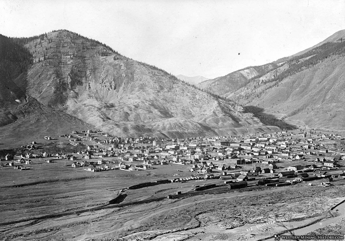 View of Silverton, Colorado ca. 1910