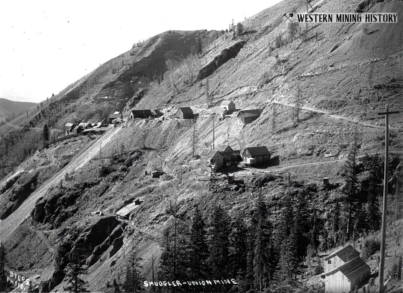 Smuggler-Union mine ca. 1910