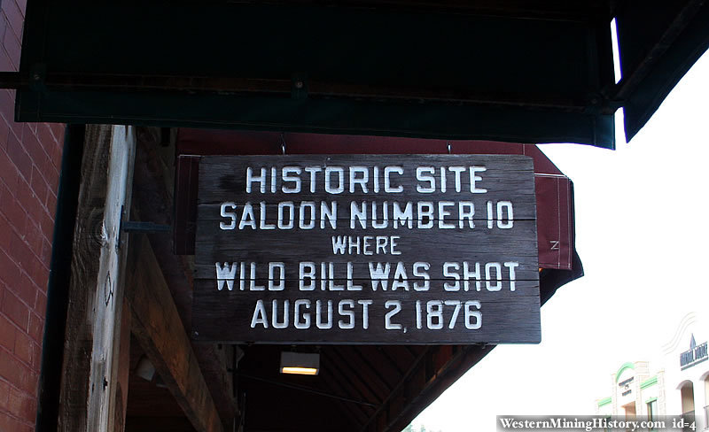 Site of Wild Bill Hickocks Murder