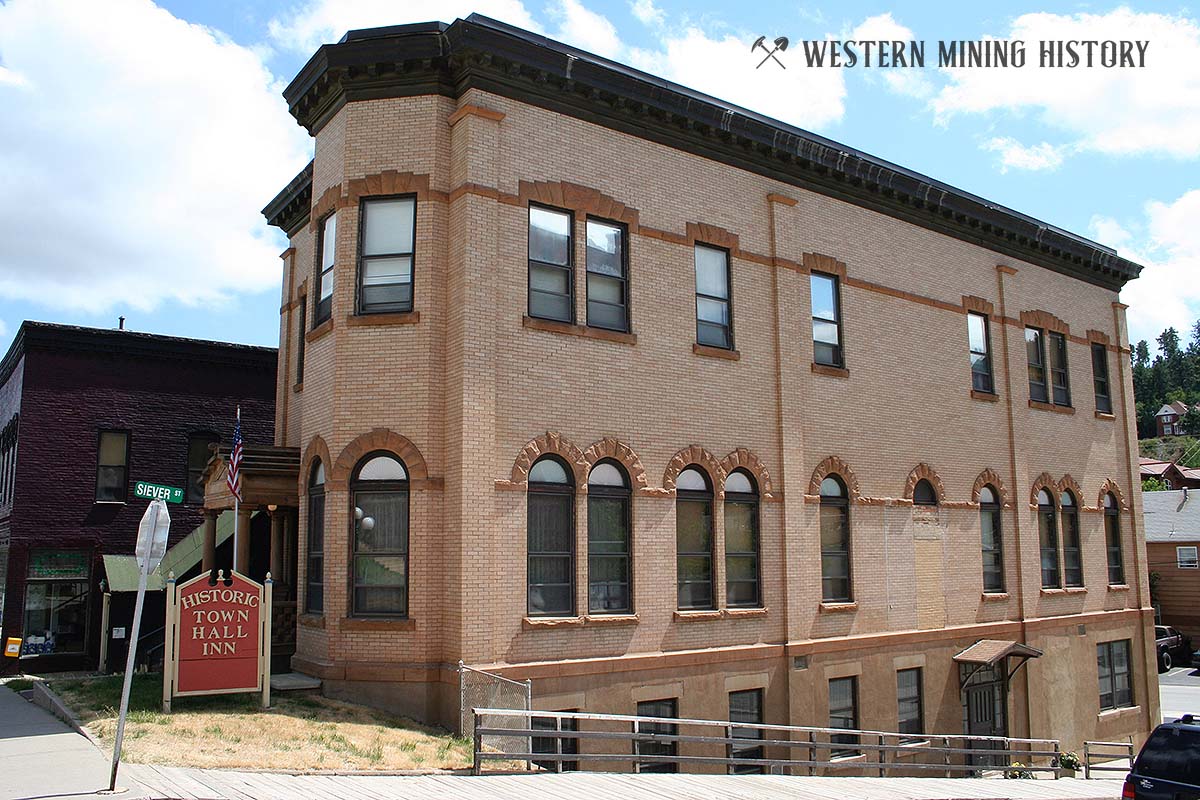 Historic Town Hall Building - Lead, South Dakota