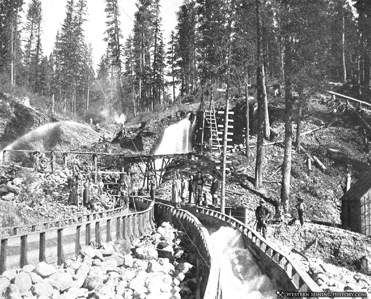 Ellis Placer Mine near Sumpter, Oregon
