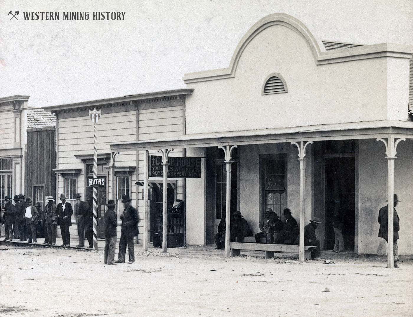 Tombstone, Arizona Street Scene 1880