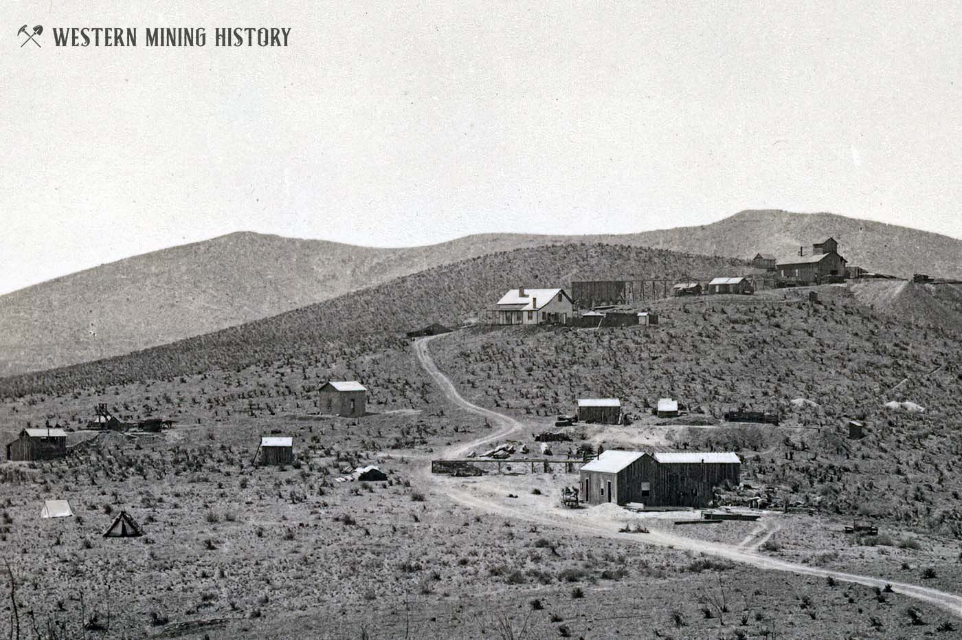 Contention Works at Tombstone, Arizona 1880