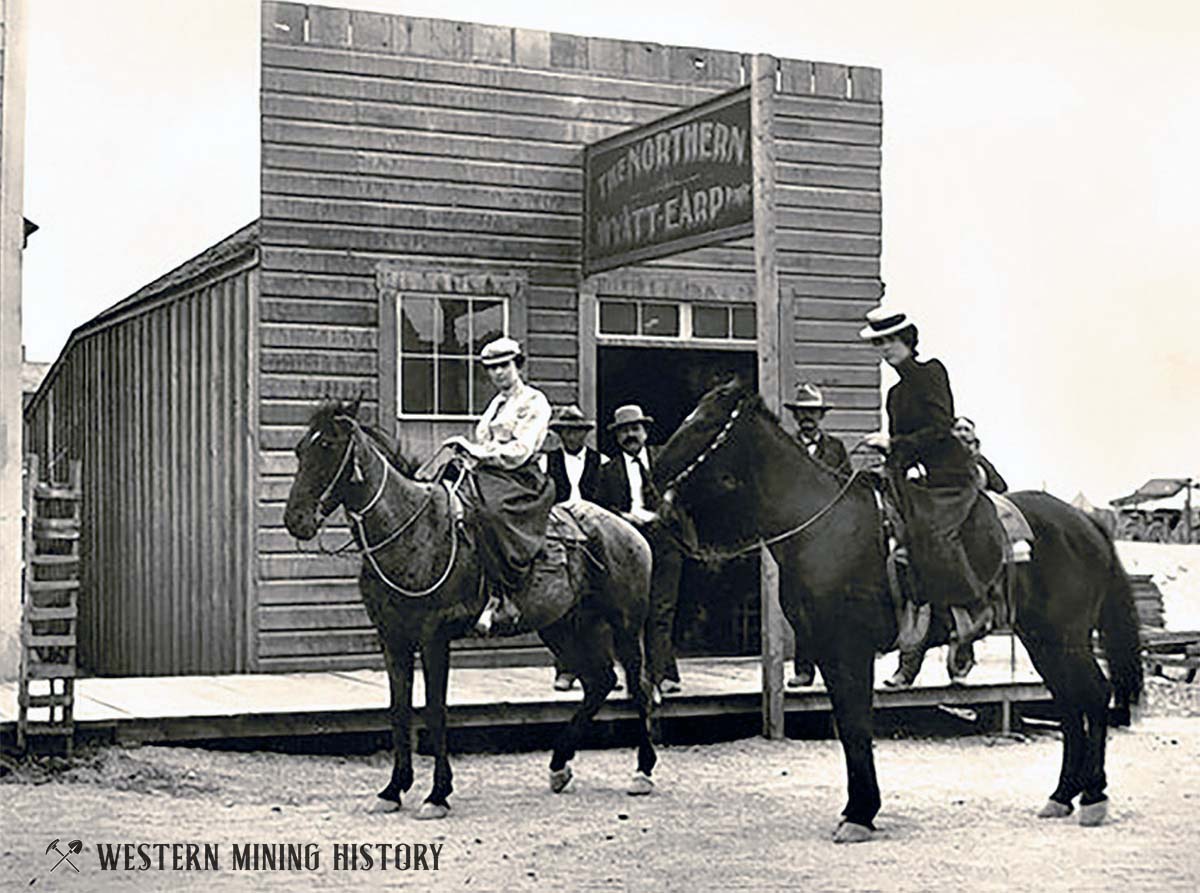  Wyatt Earp's Northern Saloon, Tonopah, Nevada ca. 1902