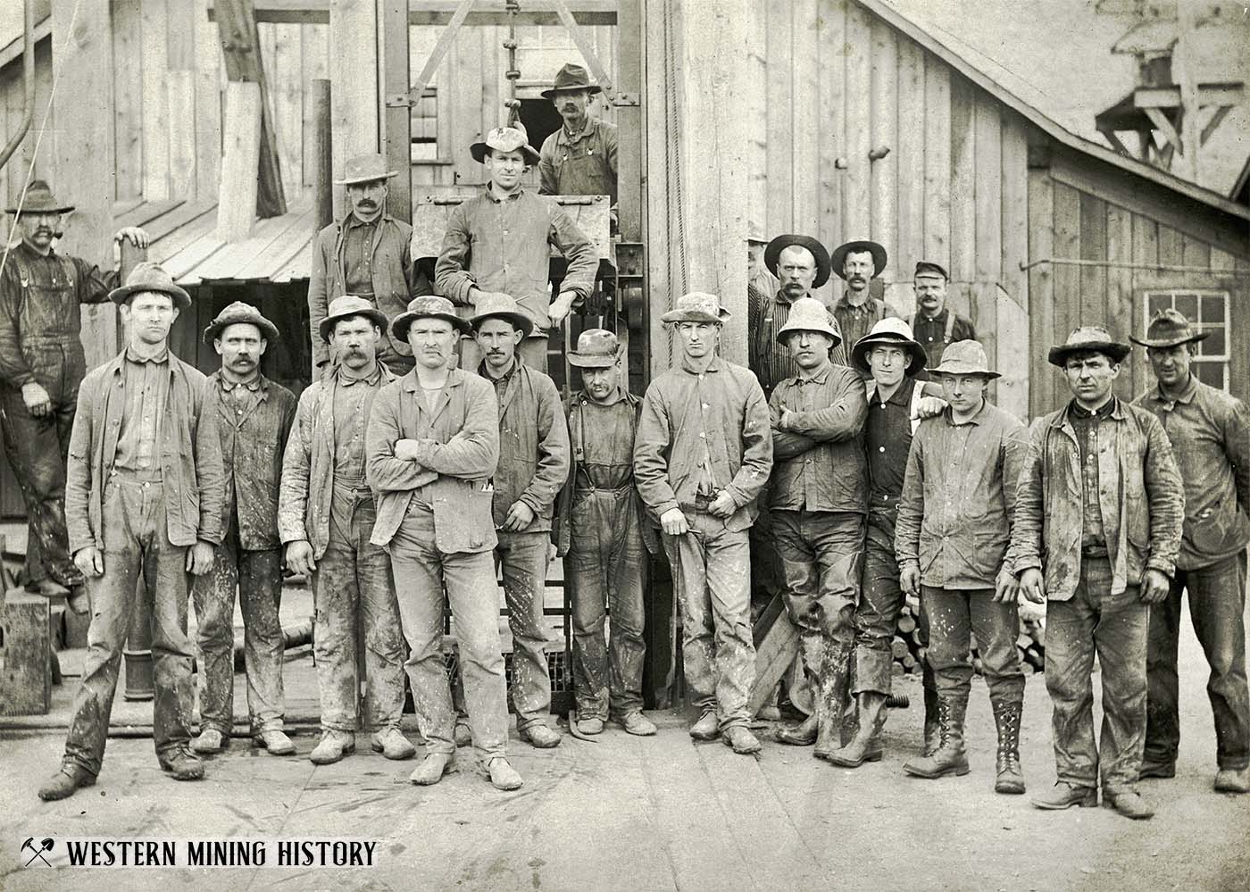 Whitlatch Mine at Unionville, Montana ca. 1890s