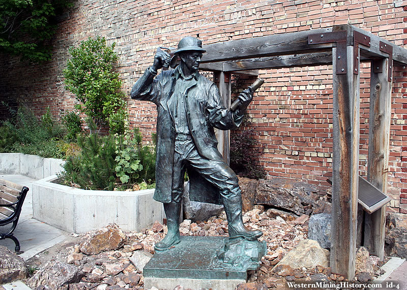 Miner Sculpture - Park City