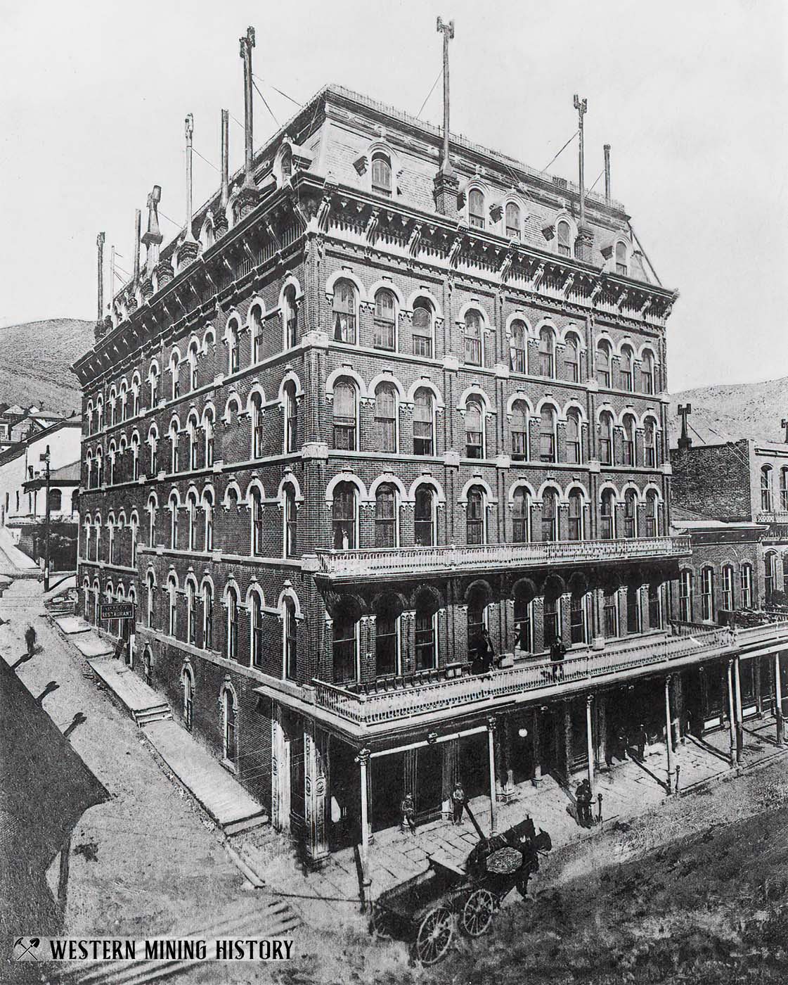International Hotel - Virginia City, Nevada 1890