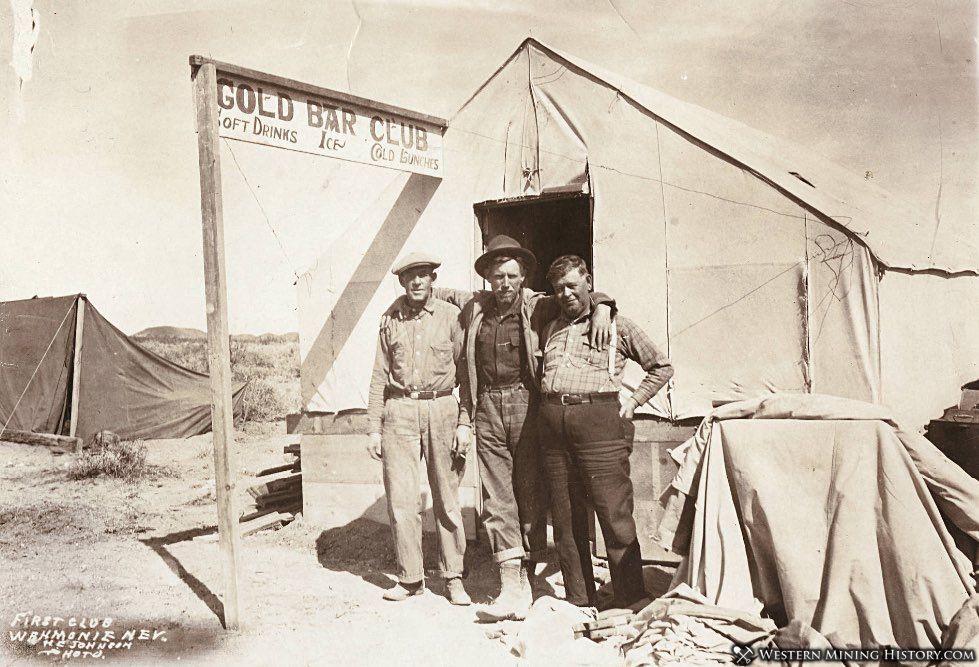 Gold Bar Club - Wahmonie, Nevada 1928