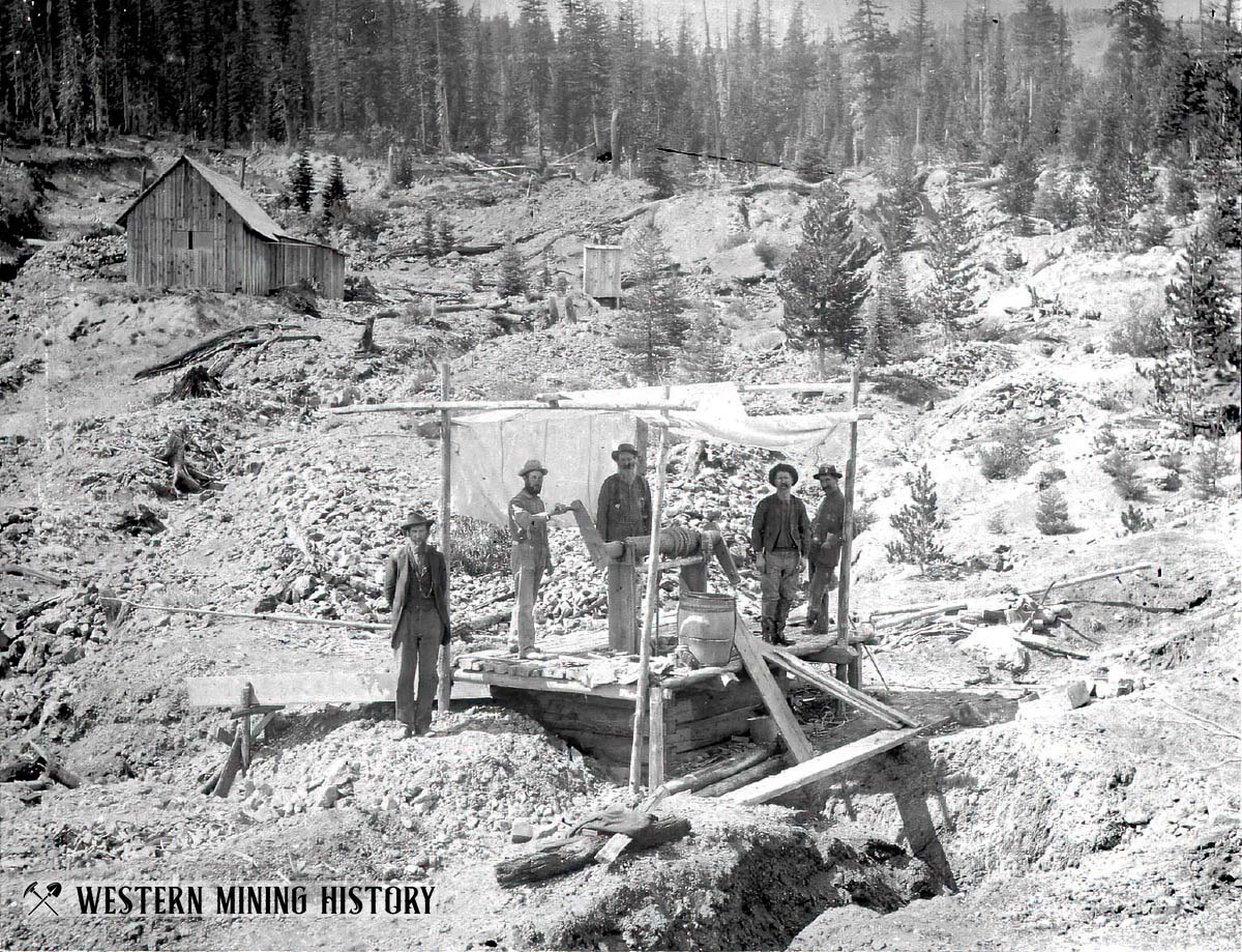 West Side mine near Greenhorn, Oregon