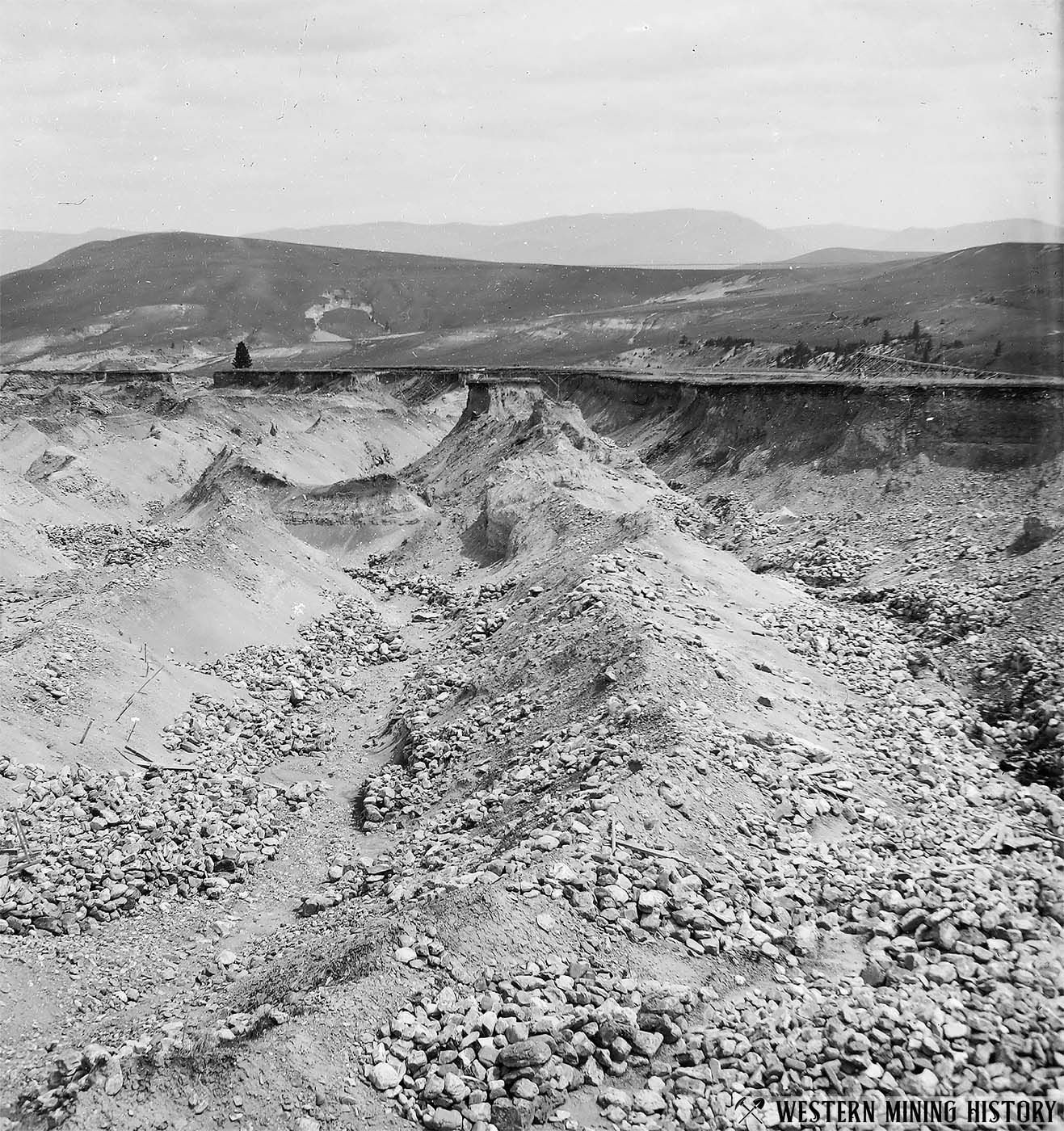 Yamhill hydraulic mine