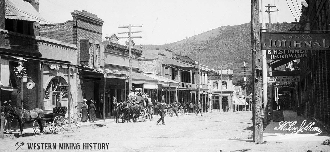 Early view of Yreka