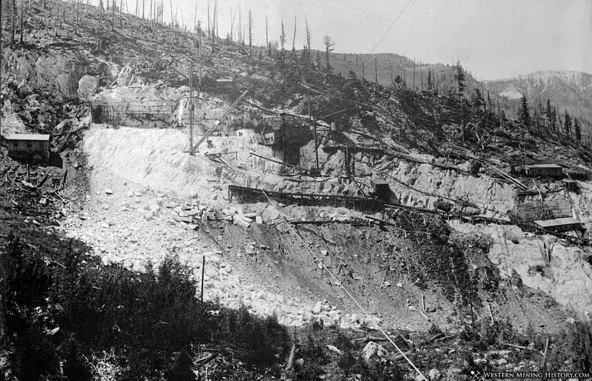 View of the Yule Marble Quarry