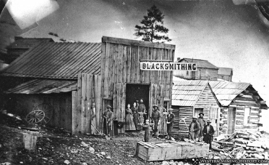 Blacksmith at Auburn Oregon