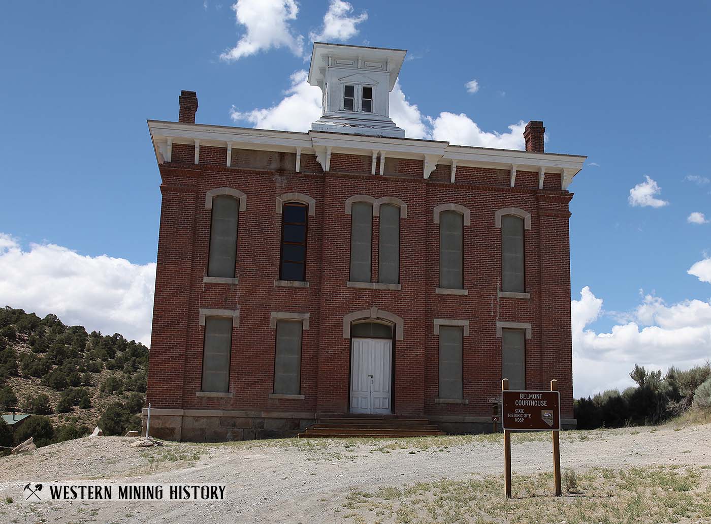 Original Nye County courthouse at Belmont