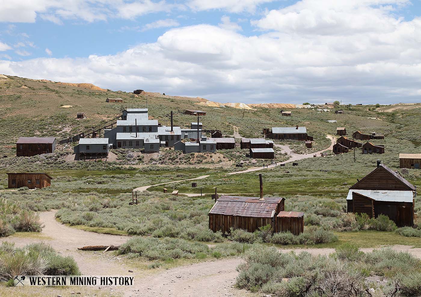 Standard Gold Mill at Bodie, California