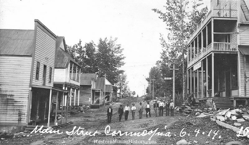 Cornucopia Main Street 1914
