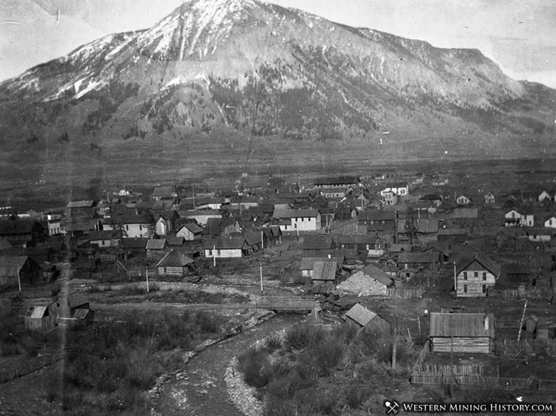 View of Crested Butte 1890s
