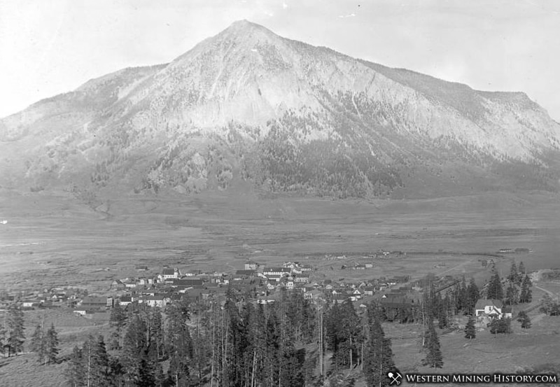 View of Crested Butte Early 1900s
