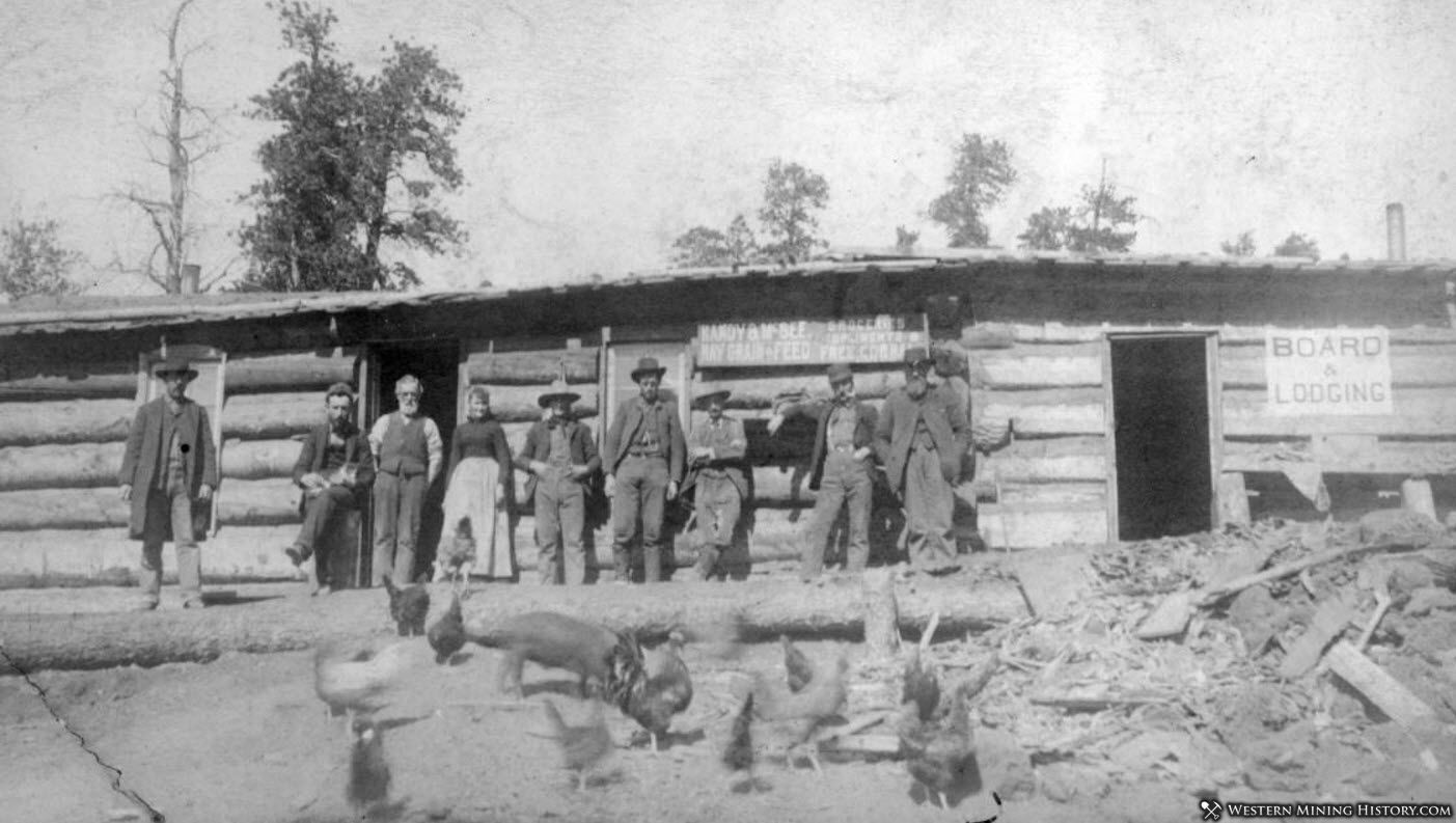 Dobson's Hotel - Cripple Creek, Colorado 1892